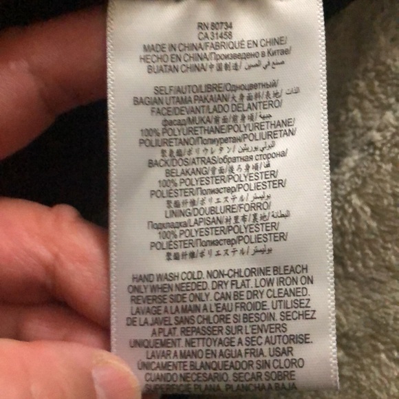 BCBG MAXAZRIA LEATHER DRESS - Picture 8 of 10